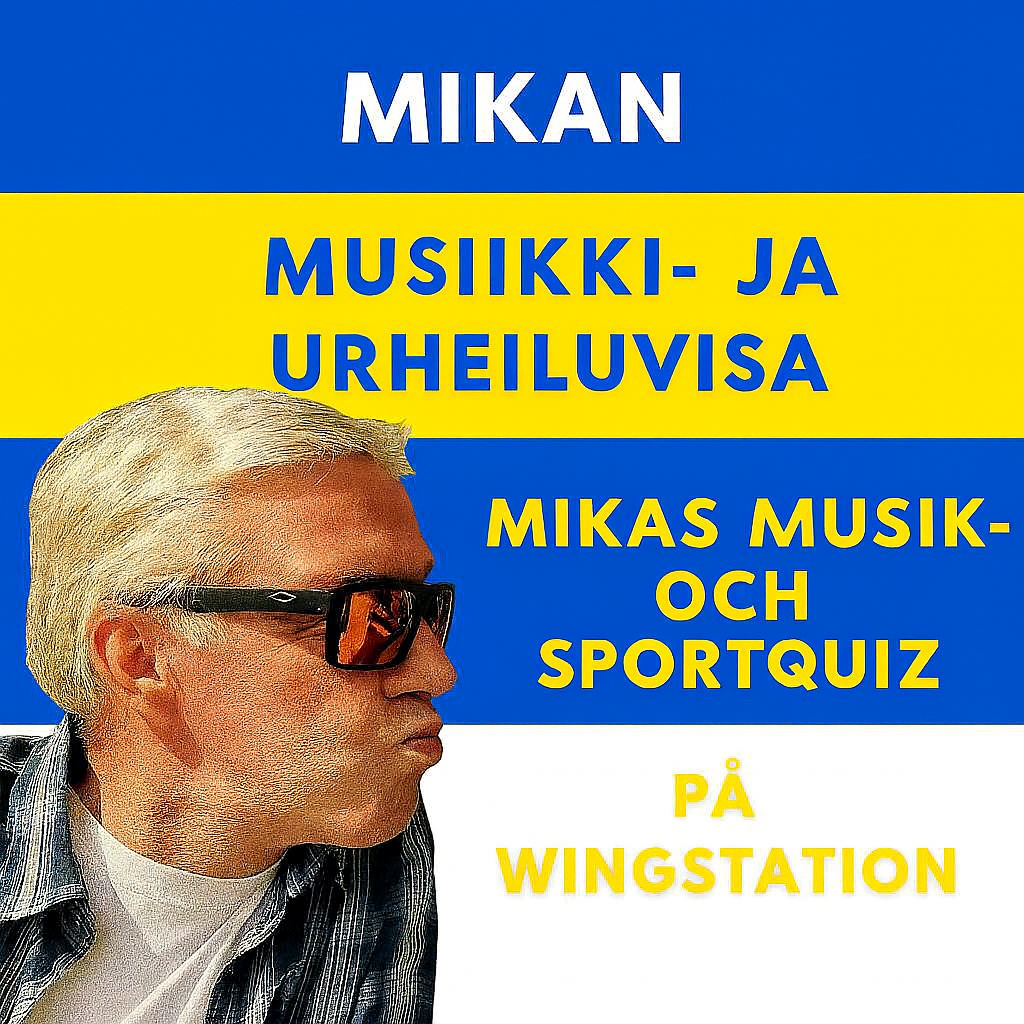 You are currently viewing 🎶 Mikan Musiikki- ja Urheiluvisa Wingstationissa 🇫🇮🇸🇪